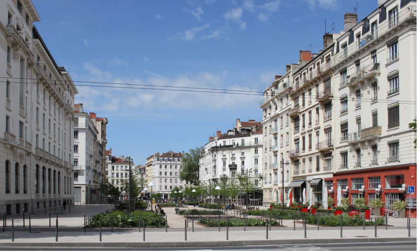 Lyon Place du Général Brosset